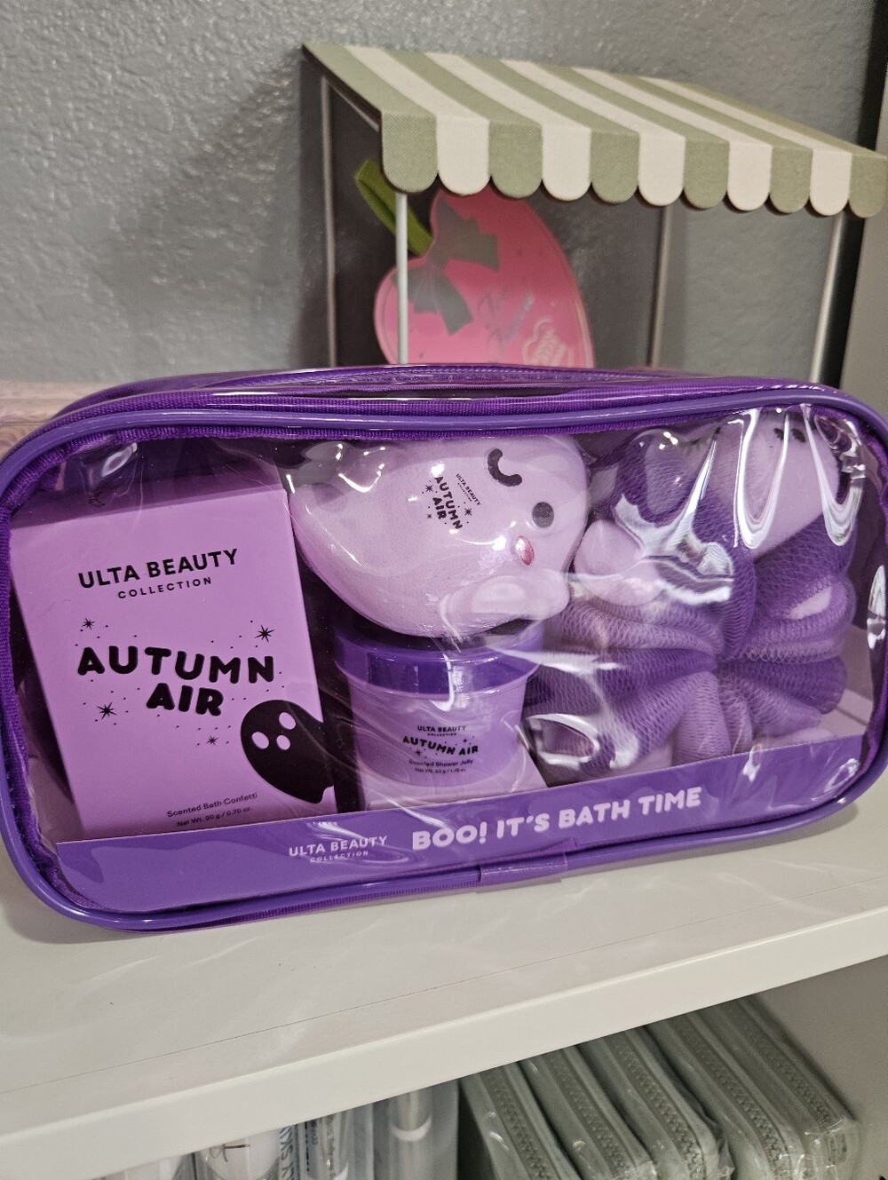 Ulta Beauty Purple Autumn Air Bath Gift Set